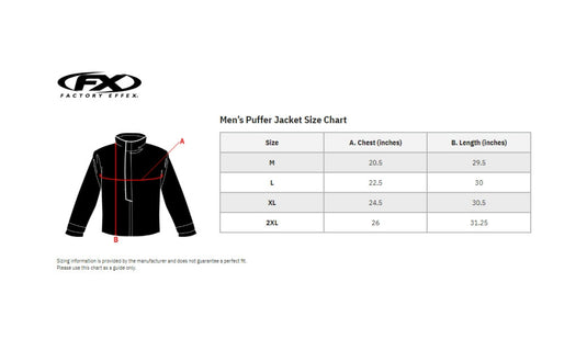 Factory Effex Suzuki Puffer Jacket (X-Large, Navy)