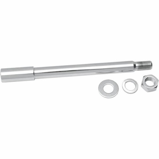 Drag Specialties 0214-0954 Chrome Axle Kit - Front