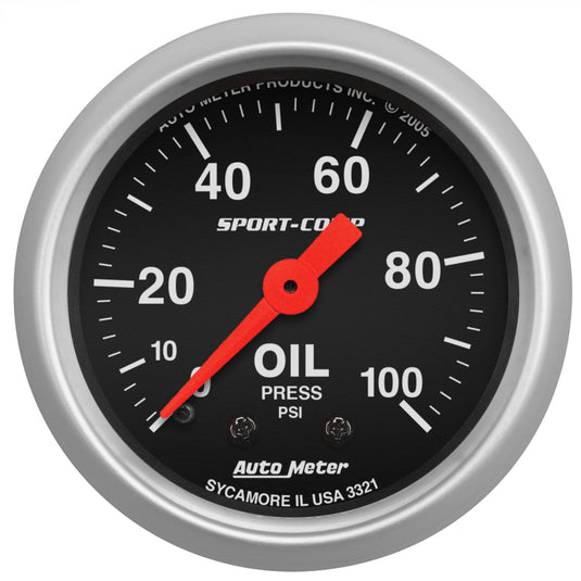 Autometer 3321 AM Sport-Comp Gauges