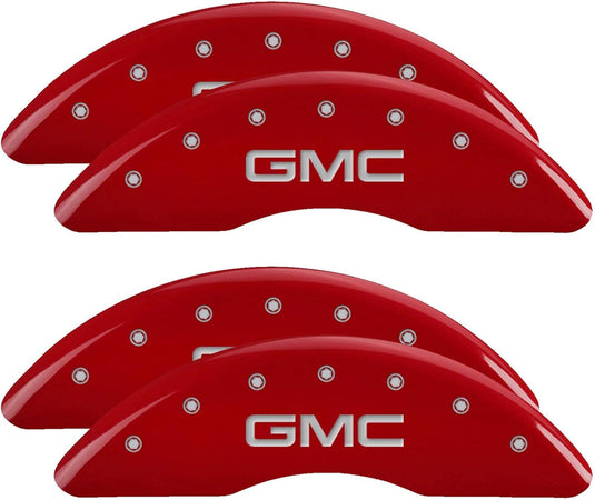 Mgp 34003SGMCRD MGP Caliper Covers 4 Logo