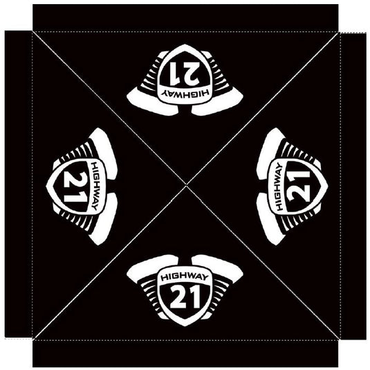 Highway 21 31-71100 HWY21 BLK Table Cover - 8ft. x 30ft. - Black