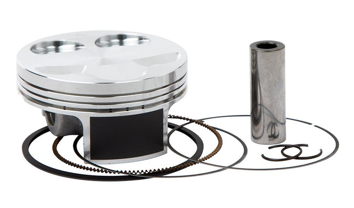 Vertex 23127B Forged Replica Piston Kit - Standard Bore 76.95mm, 12.5:1 Compression