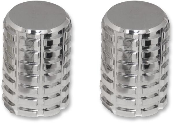 Pro Pad DSC-FP-LC Billet Docking Station Chrome Grenade Cover - 2pc. Long