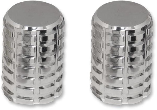 Pro Pad DSC-FP-LC Billet Docking Station Chrome Grenade Cover - 2pc. Long