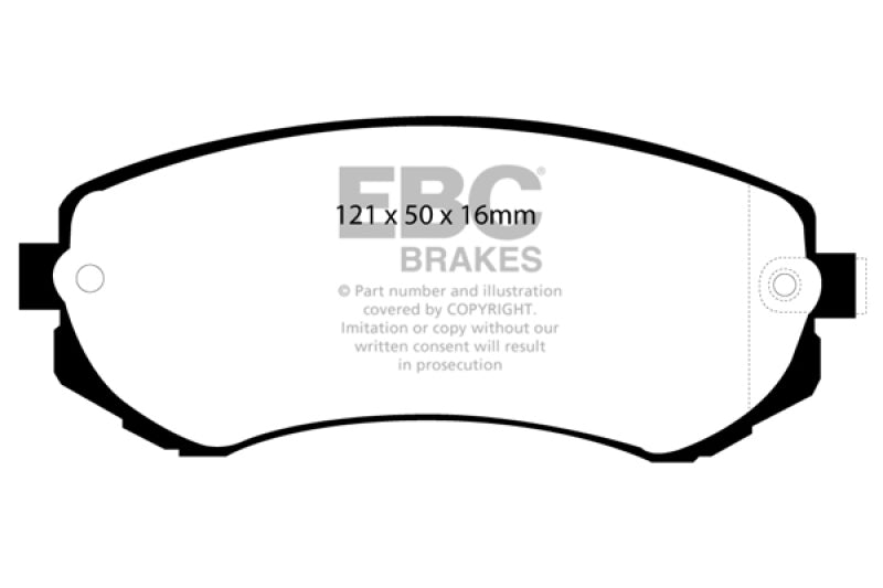 Load image into Gallery viewer, Ebc DP31279C EBC Redstuff Brake Pad Sets
