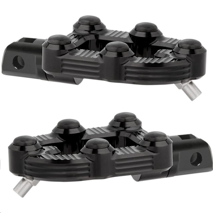 Arlen Ness 07-904 MX Footpegs - Black Anodized