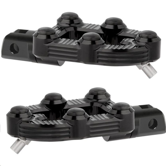 Arlen Ness 07-904 MX Footpegs - Black Anodized