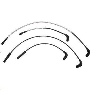 Magnum 3046S Braided Spark Plug Wires - Polished Stainless