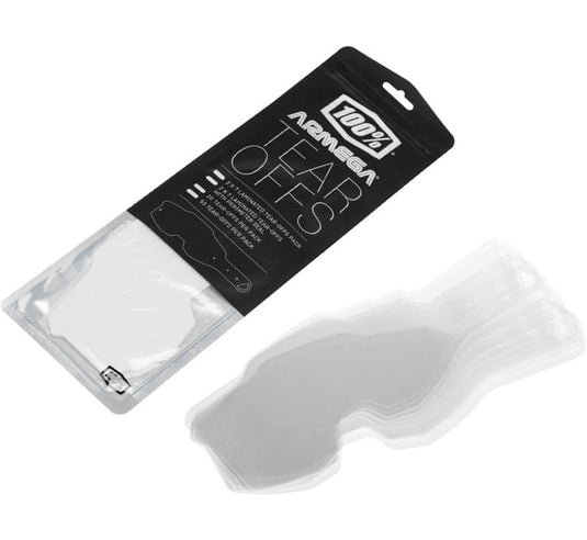 100% Perimeter Seal Tear-Offs for Armega Googles - 2x - 7pk.
