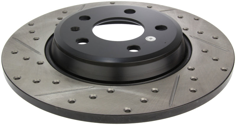 Load image into Gallery viewer, Stoptech 127.33127R ST Slot &amp; Drill Brake Rotors
