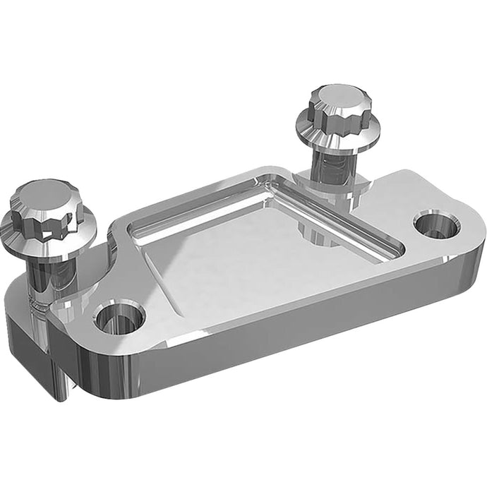 Hawg Halters Inc FBAXCC-13LH Caliper Adapter Brackets Left Hand - Chrome