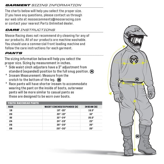 Moose Racing Agroid Youth Pants (2023)