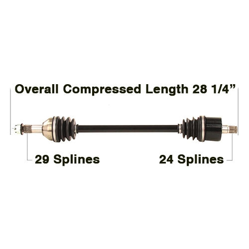 Tytaneum CAN-7078 OE Style CV Axle
