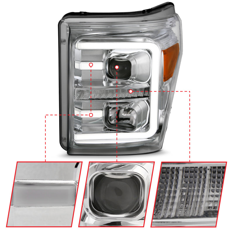 Load image into Gallery viewer, Anzo 111407 ANZ LED/Projector Headlights
