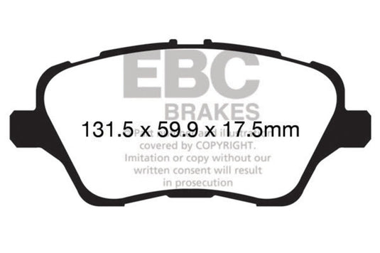 Ebc DP52149NDX EBC Bluestuff Brake Pad Sets