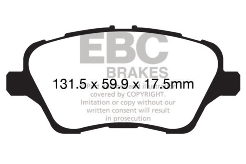Load image into Gallery viewer, Ebc DP22149 EBC Greenstuff Brake Pad Sets
