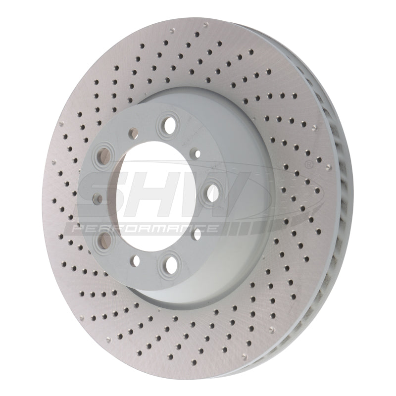 Load image into Gallery viewer, Shw Performance PRL31524 SHW Drilled Monobloc Rotors

