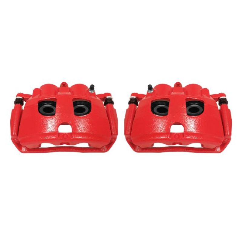 Load image into Gallery viewer, Powerstop S5174 PSB Red Calipers
