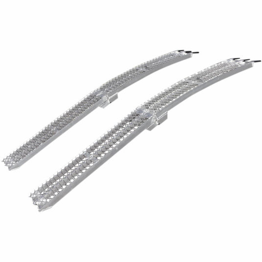 Yutrax TX107 XL Folding Arch Ramps - Pair - 12in.x89in. Open, 12in.x44.5in. Closed