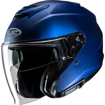 Hjc i31 Solid Helmet (Large, Semi-Flat Metallic Blue)