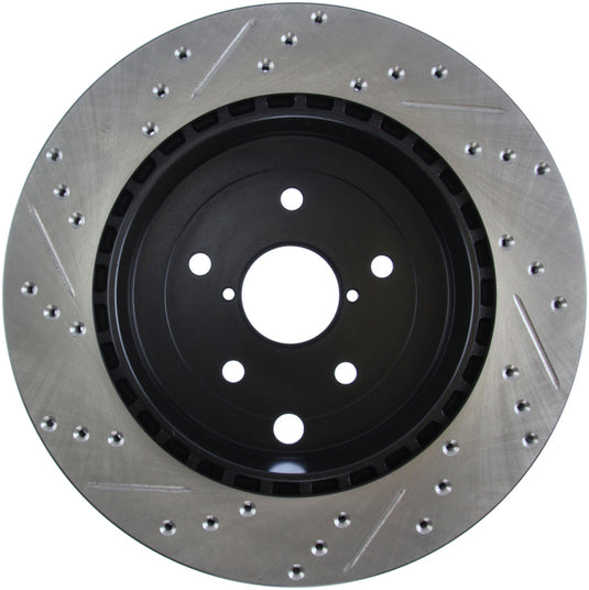 Stoptech 127.47030L ST Slot & Drill Brake Rotors