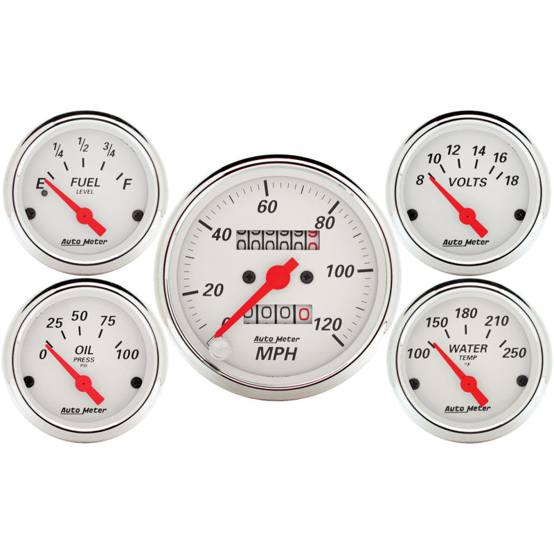 Load image into Gallery viewer, Autometer 1300 AM Arctic White Gauges
