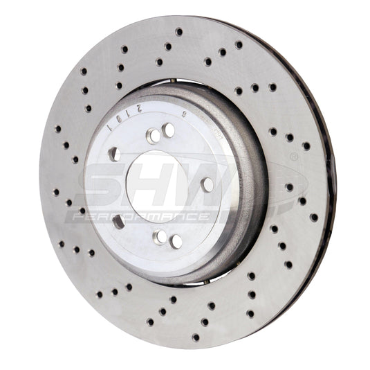 Shw Performance BRL42853 SHW Drilled Lightweight Rotors