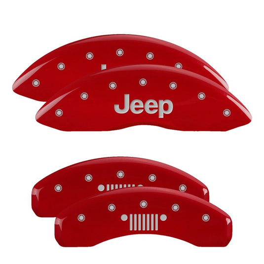 Mgp 42020SJPLRD MGP Caliper Covers 4 Logo