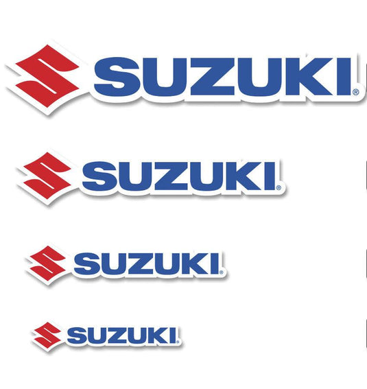 Dcor 40-40-112 Decal Pack - 12in. Logo - Suzuki