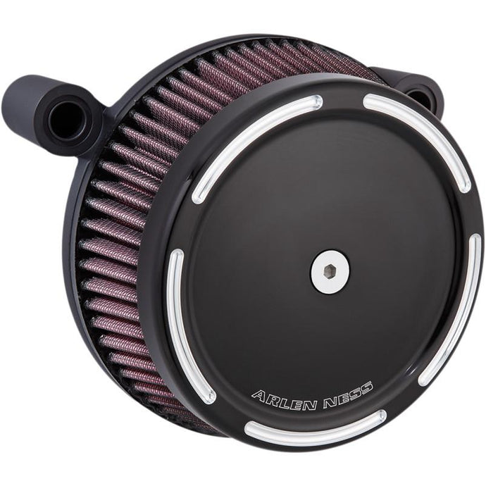 Arlen Ness 18-308 Big Sucker Stage I Air Filter Kit - Slot Track - Black