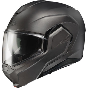 Hjc i100 Solid Helmet (X-Large, Semi-Flat Titanium)