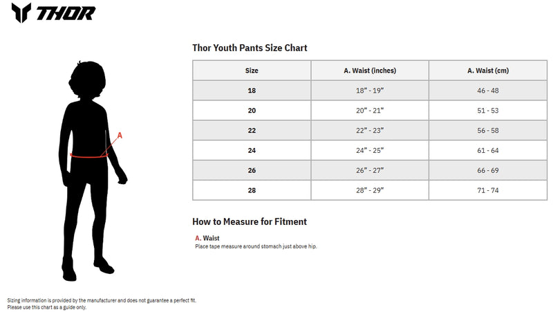 Load image into Gallery viewer, Thor Sportmode Synth Youth Pants (28, Blue)
