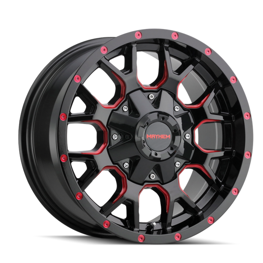 Mayhem 8015-8937BTR18 MAY Warrior 8015 Wheels