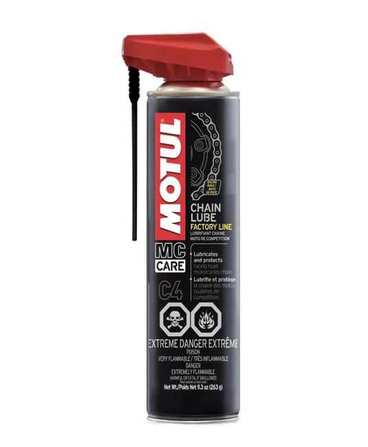 Motul 111821 Factory Line Chain Lube - 9.3oz.
