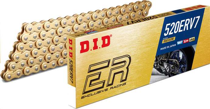 D.I.D ZJ520ERV7 Rivet Master Link for 520 ERV7 - Gold