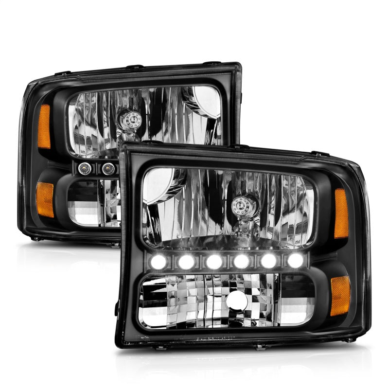 Load image into Gallery viewer, Anzo 111106 ANZ Crystal Headlights
