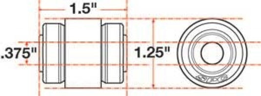 Spc Performance 15605 SPC XAXIS Flex Joint