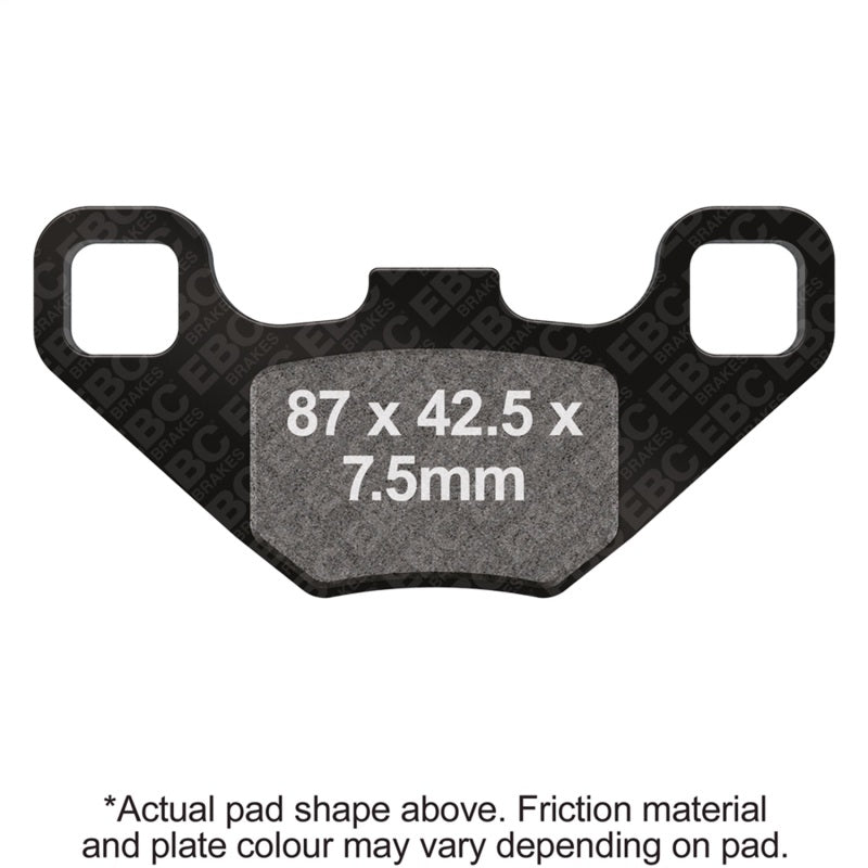 Load image into Gallery viewer, Ebc Powersports FA490R EBC R Sintered Brake Pads
