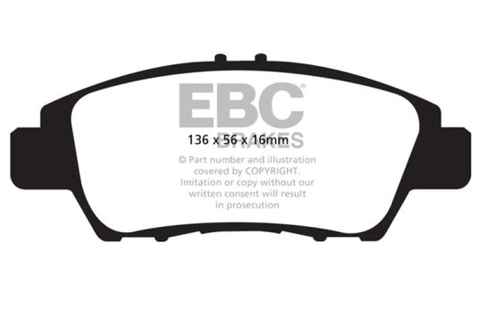 Ebc DP32041C EBC Redstuff Brake Pad Sets