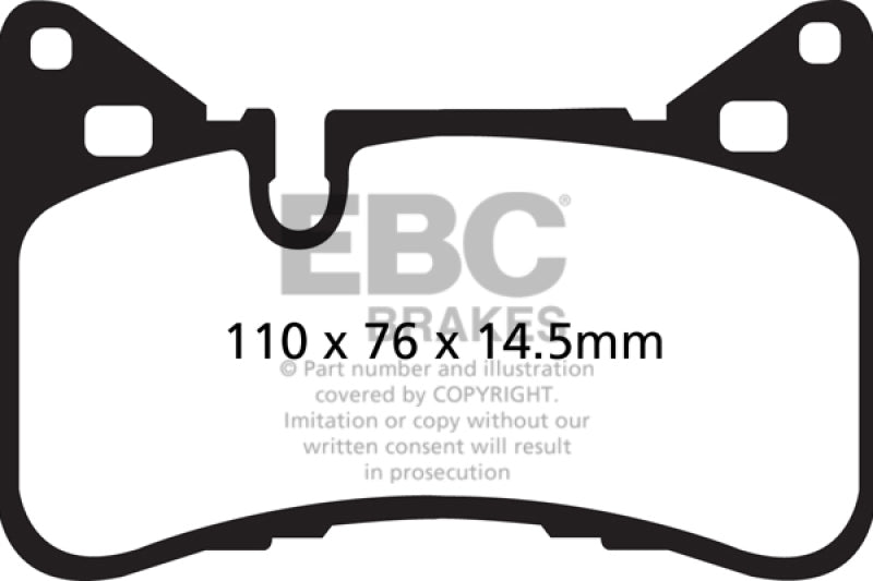 Load image into Gallery viewer, Ebc DP52117NDX EBC Bluestuff Brake Pad Sets
