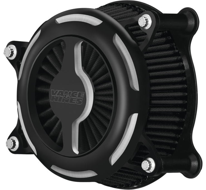 Vance & Hines 40393 VO2 Blade Air Intake - Black Contrast