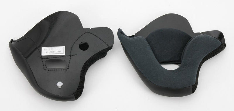 Z1R 0134-0323 Helmet Cheek Pads for Ace Helmet - Gray - XS (40mm)