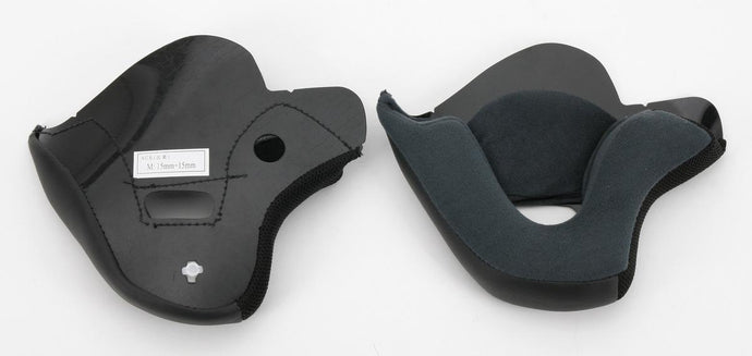Z1r Helmet Cheek Pads for Ace Helmets - Gray - Md (30mm)