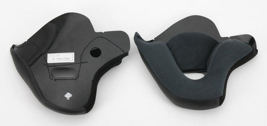 Z1r Helmet Cheek Pads for Ace Helmets - Gray - Md (30mm)