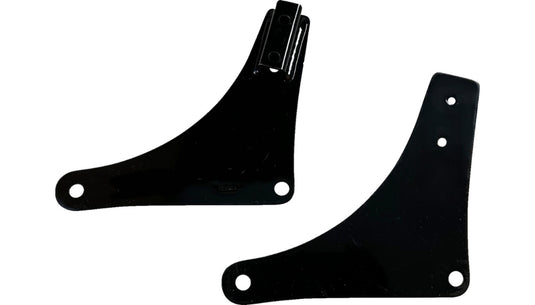 Drag Specialties 1504-0123 Sissy Bar Side Plate - Black