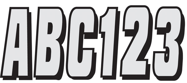 Hardline SIBLK320 Series 320 Registration Kit - Gradation - Silver/Black