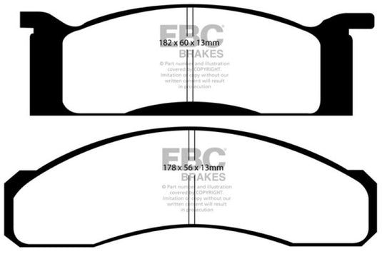 Ebc DP31158C EBC Redstuff Brake Pad Sets