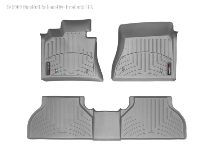 Weathertech 46003-1-2 WT FloorLiner - Front - Grey