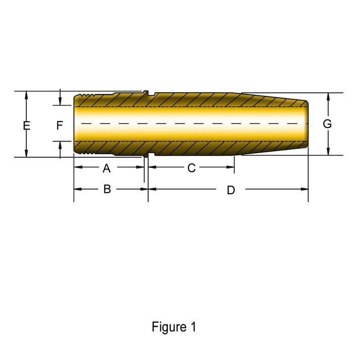 Load image into Gallery viewer, Kibblewhite Precision 20-20870M Manganese Bronze Exhaust Valve Guide - Standard
