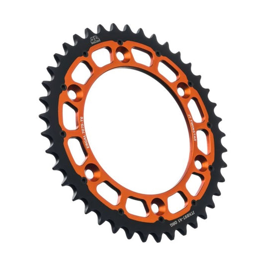 Jt Sprockets JTX897.41ORG Twinstar Rear Sprocket - 41 Tooth (Orange)